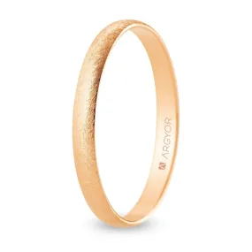 Alianza "Argyor" Hielo Oro 18k 2.5mm (R25RH00)