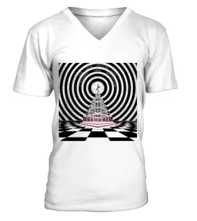 Nunca soñé con hacerme mayor para ser el súperpadre de una hija increíble, pero… Camiseta cuello en V Unisex