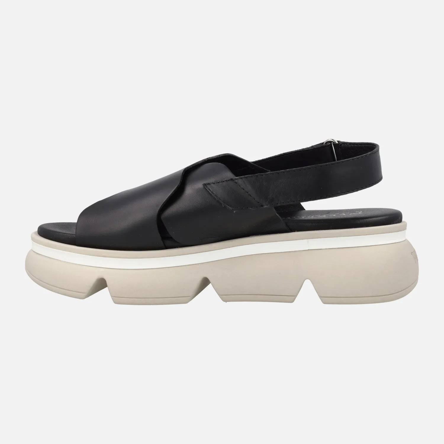 Sandalias de piel con cierre de velcro Picerno
