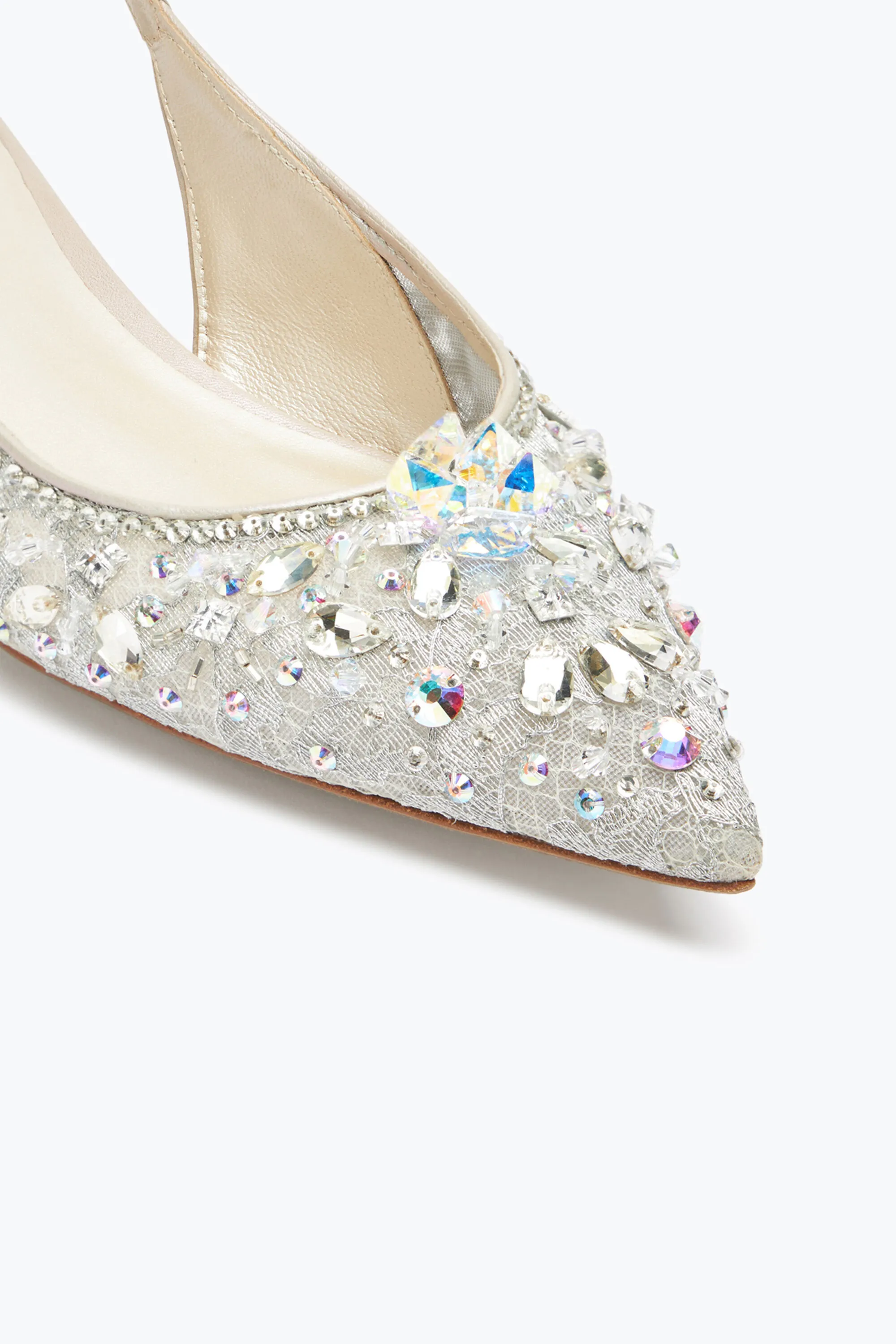 Slingback Flat Grises Cinderella