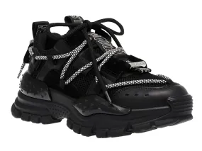 Tenis Steve Madden Deceptive Negro Para Mujer