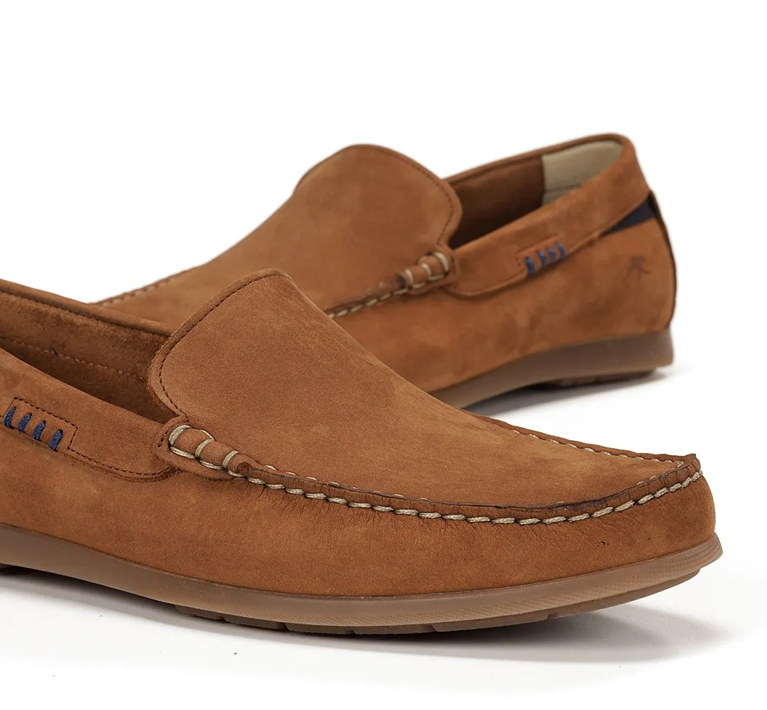 TROY F1729 Mocasín Marrón