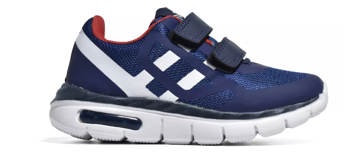 Zapatilla Niños Deportiva Urbana Liviana Abrojo Plumitas 55